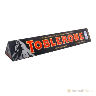 Toblerone Chocolate 100g Dark Honey & Almond