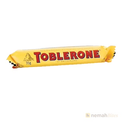 Toblerone Milk Chocolate Bar 35g – Honey & Almond Nougat