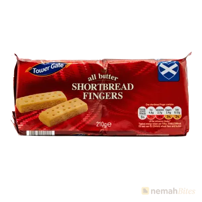 Tower Gate Shortbread Fingers Biscuit 210g Tower Gate Shortbread Fingers Biscuit 210g