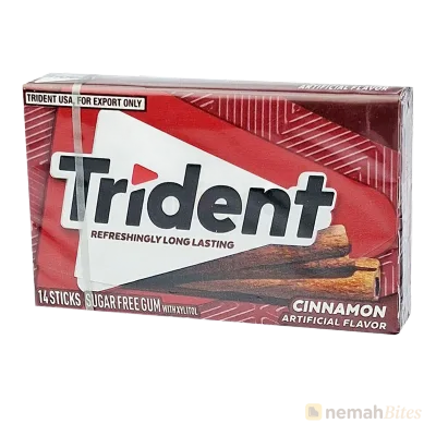 Trident Cinnamon Artificial Flavor 14 Sticks Trident Cinnamon Artificial Flavor 14 Sticks