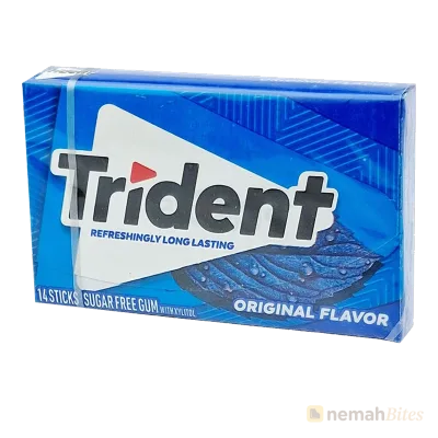 Trident Gum 14 Stick Original Sugar Free Trident Gum 14 Stick Original Sugar Free