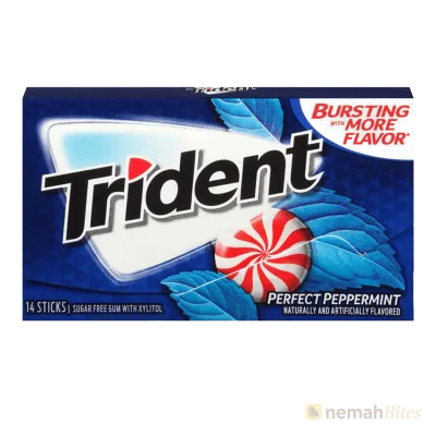 Trident Gum 14 Sticks Perfect Peppermint Trident Gum 14 Sticks Perfect Peppermint