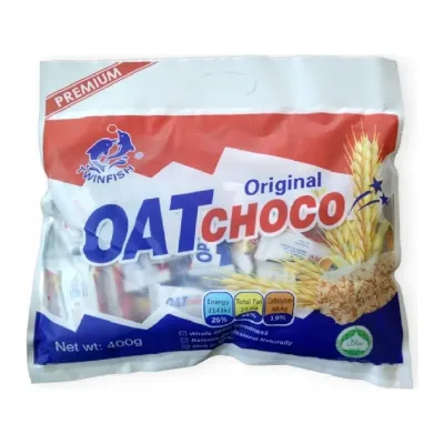 Twinfish Oat Choco Chocolate 400g Original Twinfish Oat Choco Chocolate 400g Original
