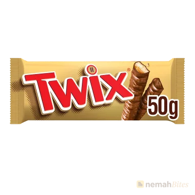 Twix Chocolate Bar 50g – Caramel & Biscuit