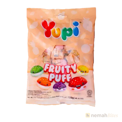 Yupi Fruity Puff Candy 120g Yupi Fruity Puff Candy 120g