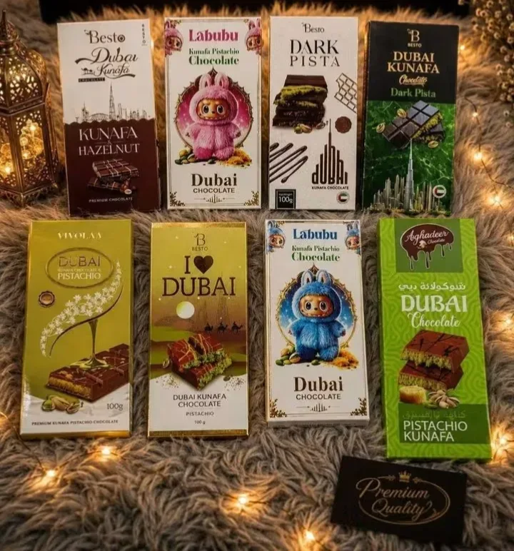 Kunafa chocolate 8 flavour