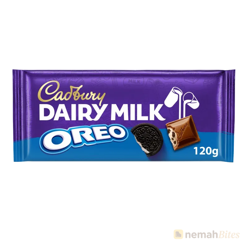 Cadbury Dairy Milk Oreo Chocolate 120g Cadbury Dairy Milk Oreo Chocolate 120g