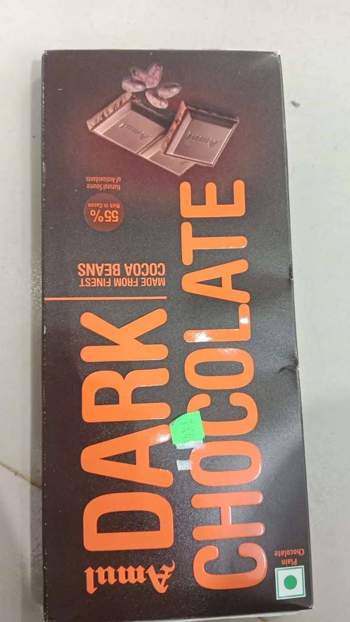 Almondore Dark Chocolate With Whole Almonds 90g