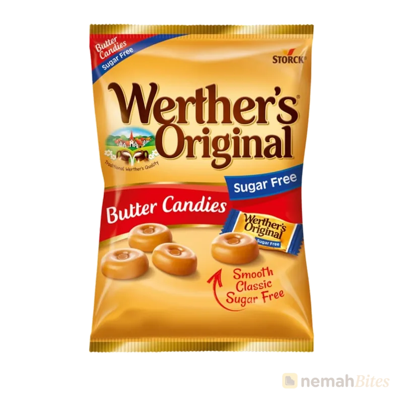 Werthers Original Butter Candies Sugar Free 80g Werthers Original Butter Candies Sugar Free 80g