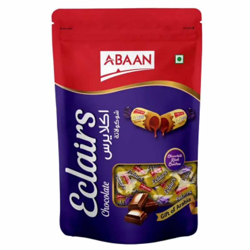 Abaan Chocolate 250g Eclairs Milk