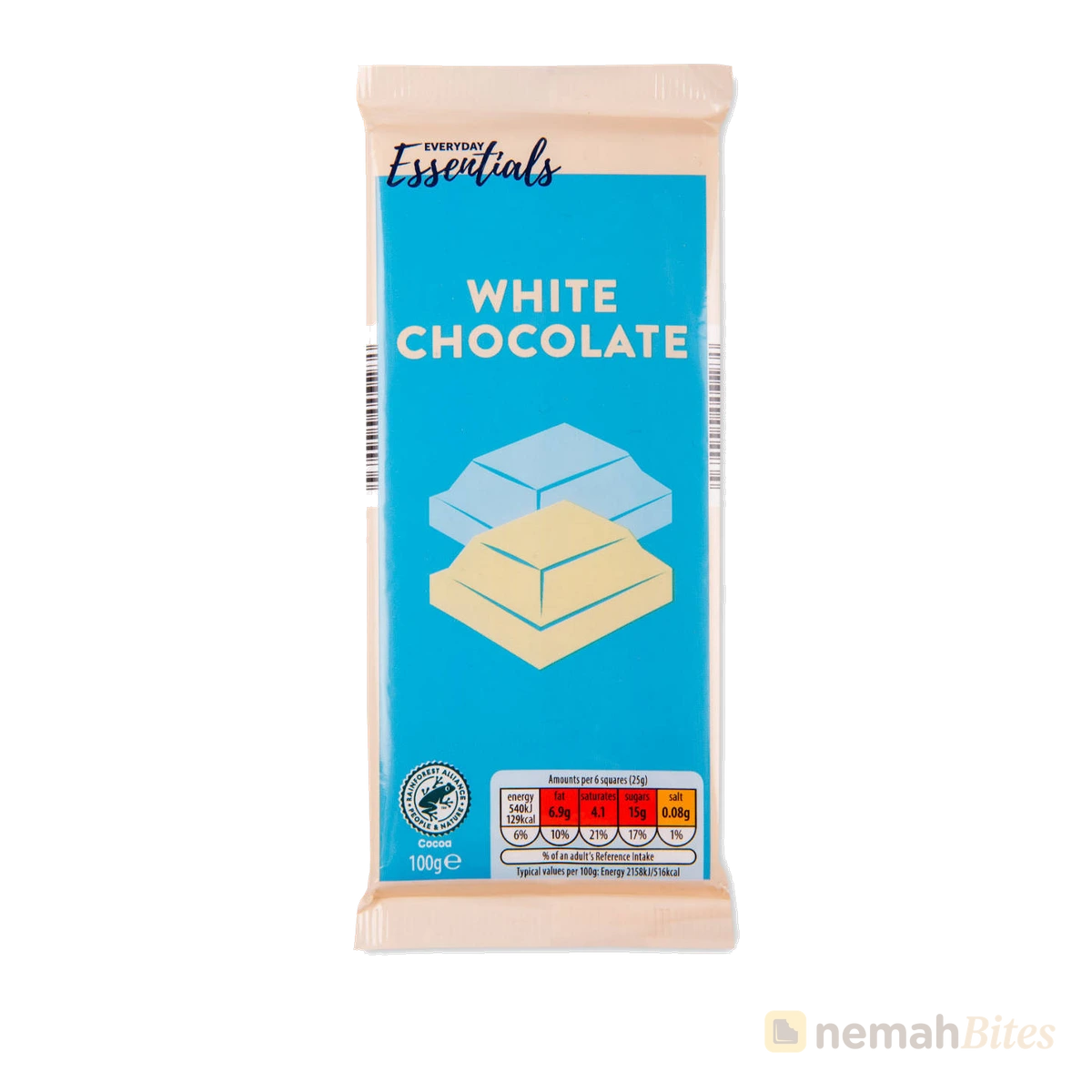 Aldi Chocolate Bar 100g White