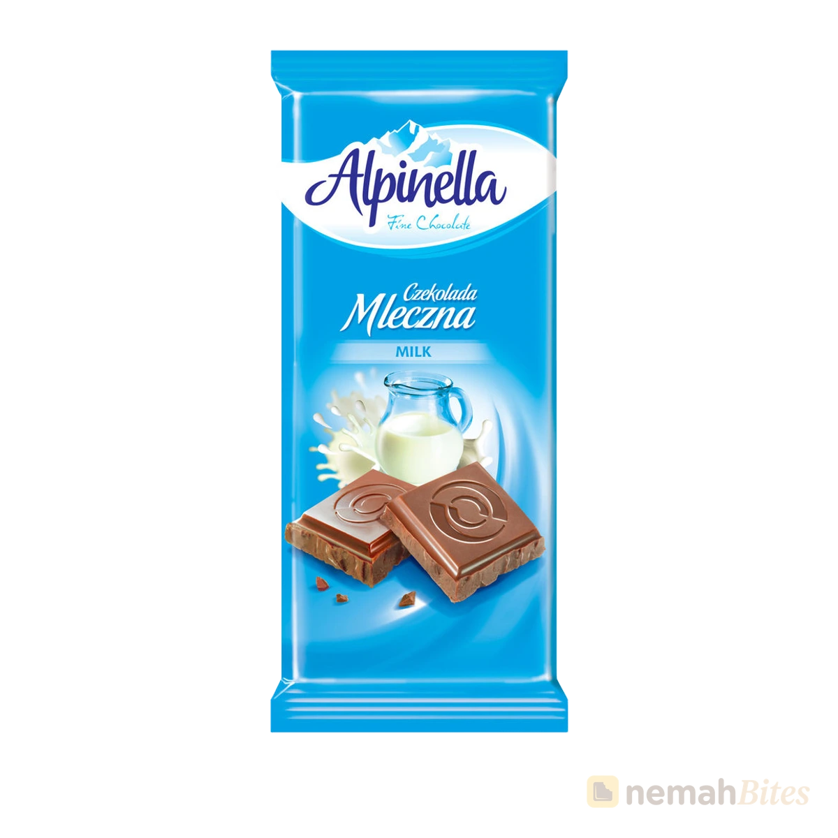 Alpinella Chocolate 90g Mleczna Milk Chocolate