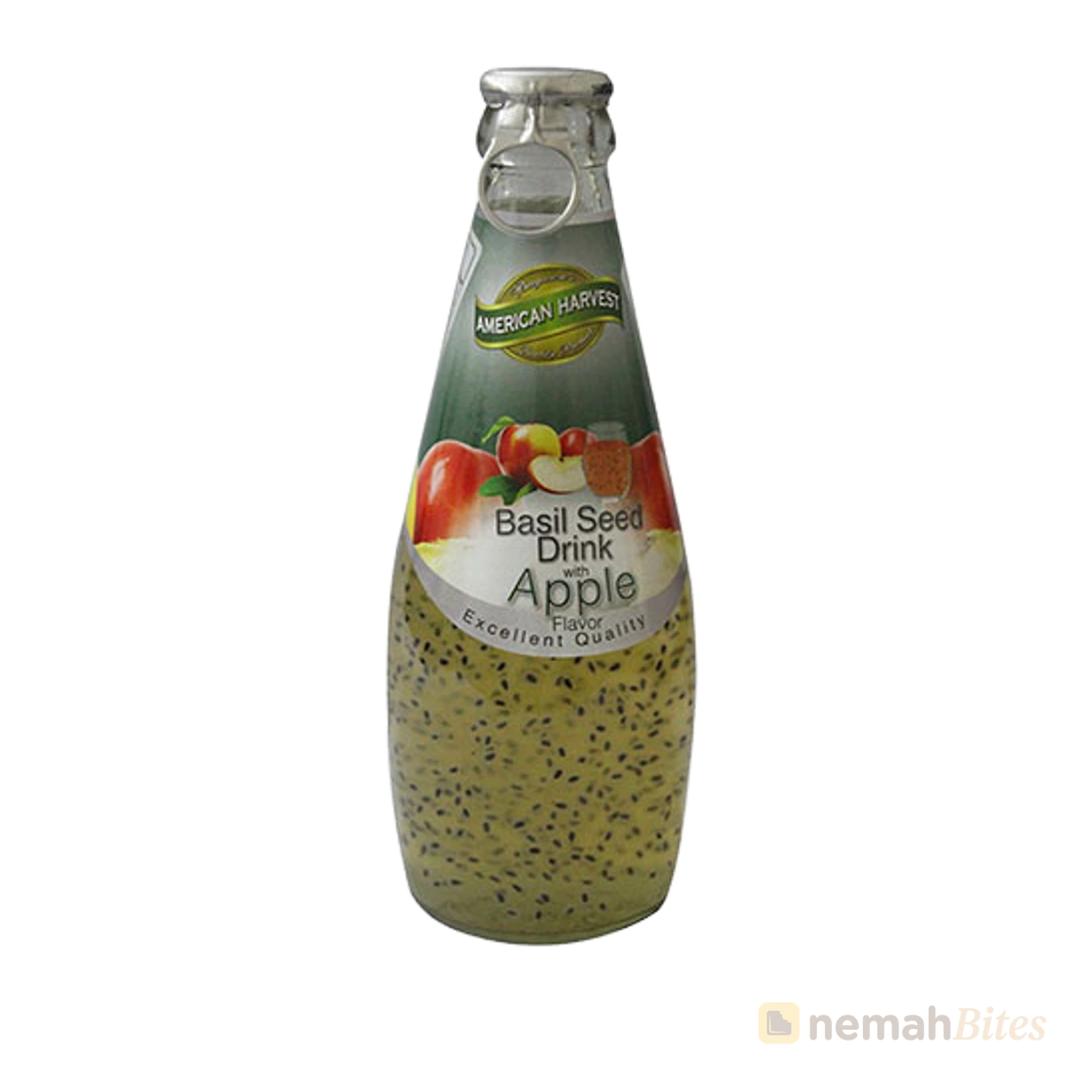 American Harvest Apple Juice With Basil Seed 290ml