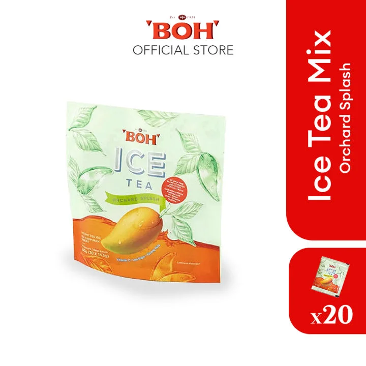 Boh Ice Tea Orchard Splash 14.5g Boh Ice Tea Orchard Splash 14.5g