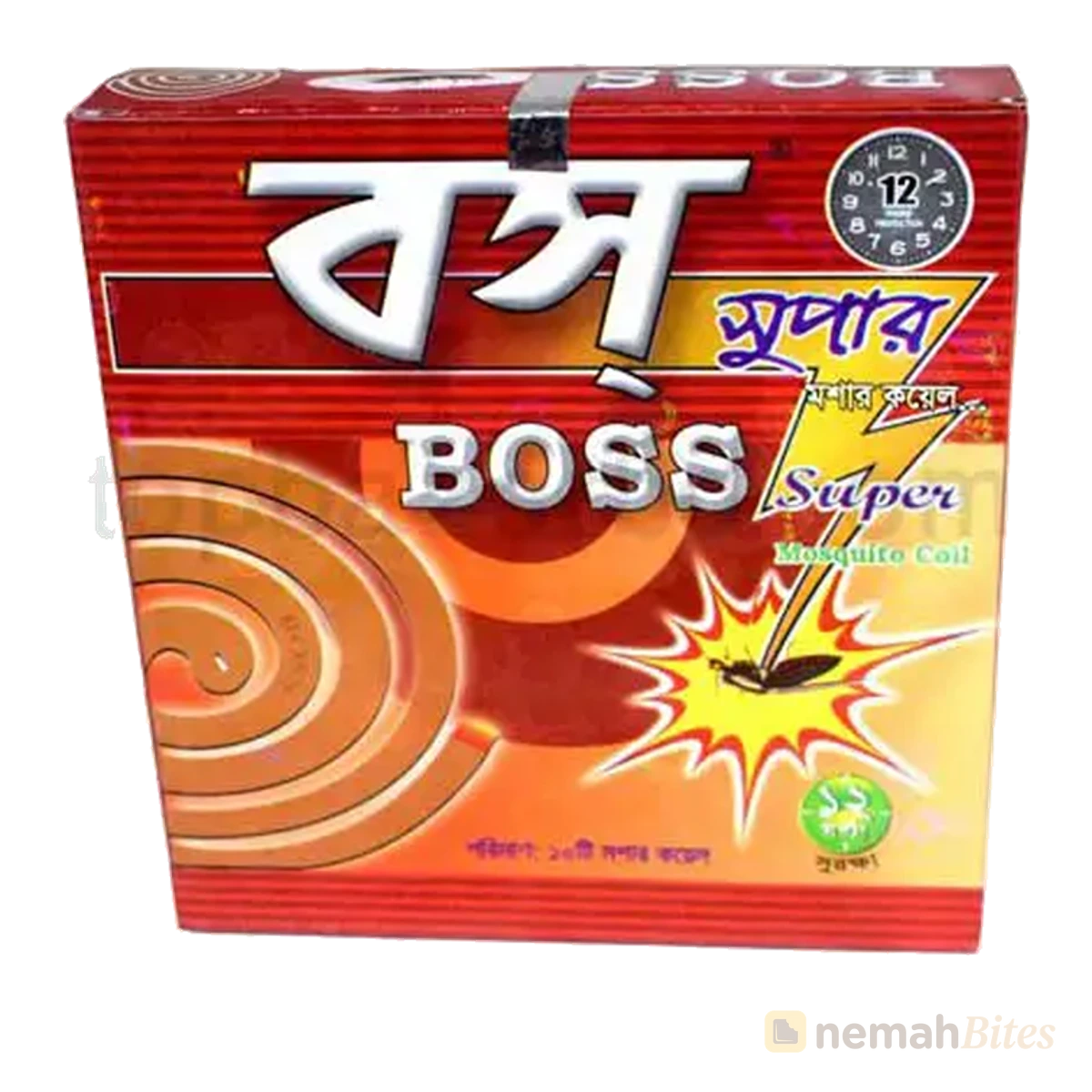 Boss Super Mosquito Coil 10 Pieces Boss Super Mosquito Coil 10 Pieces