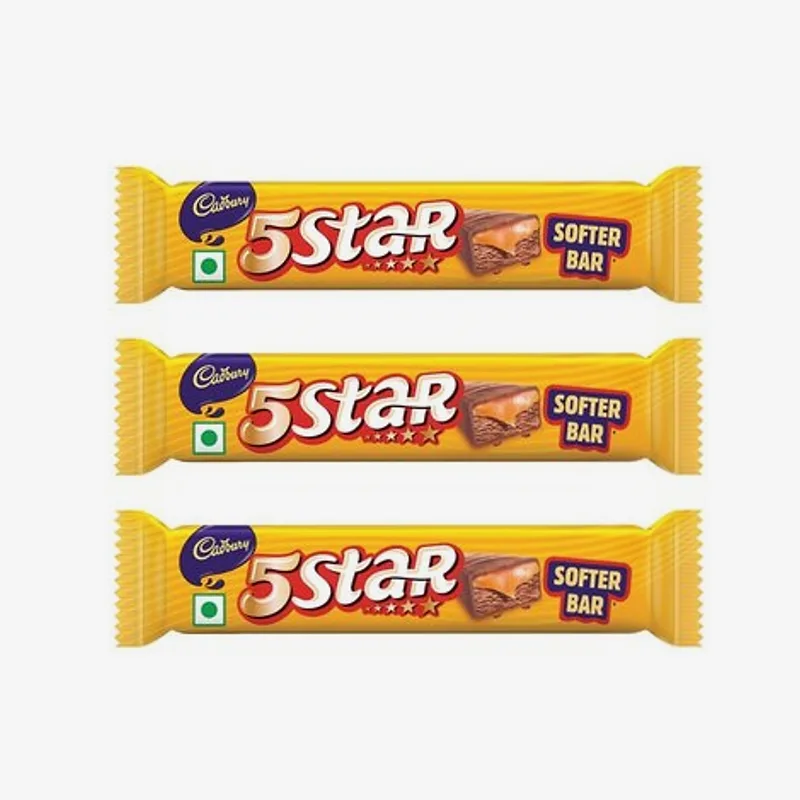 Cadbury 5 Star Chocolate 20.2g – Buy 3 Get 1 Free Pack
