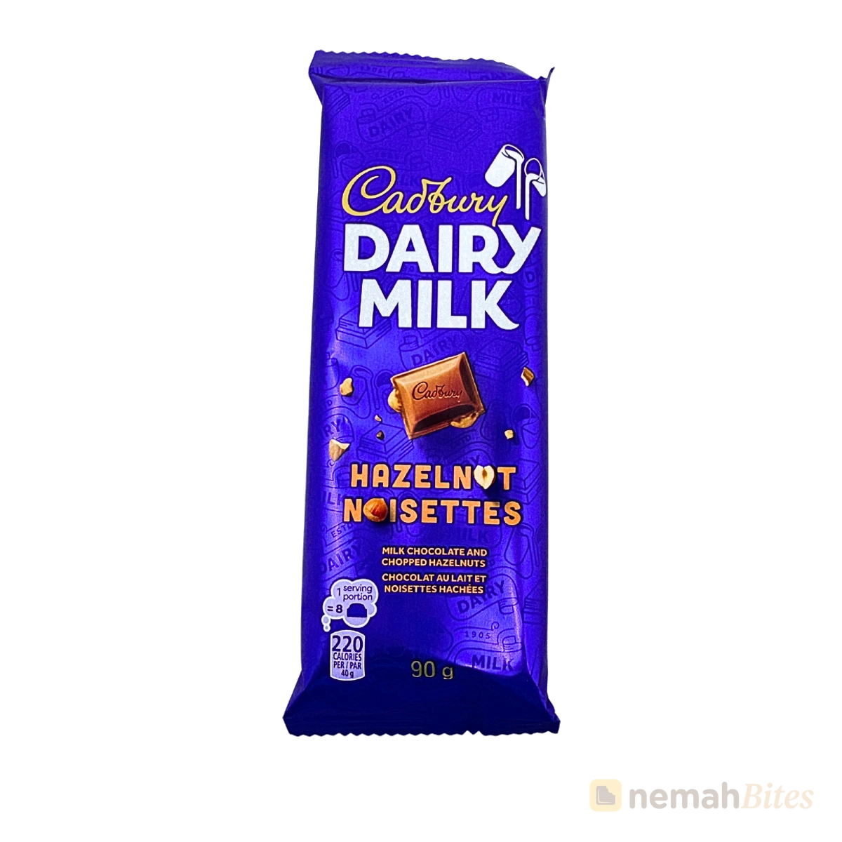 Cadbury Hazelnut Chocolate Bar 90g