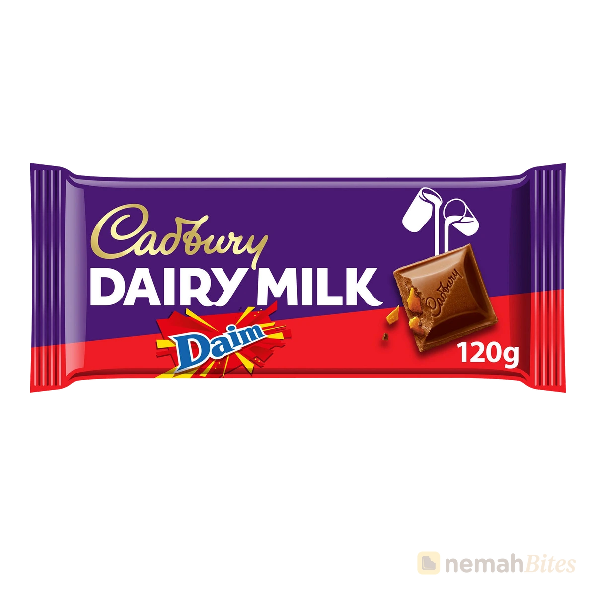Cadbury Dairy Milk Chocolate 120g Daim