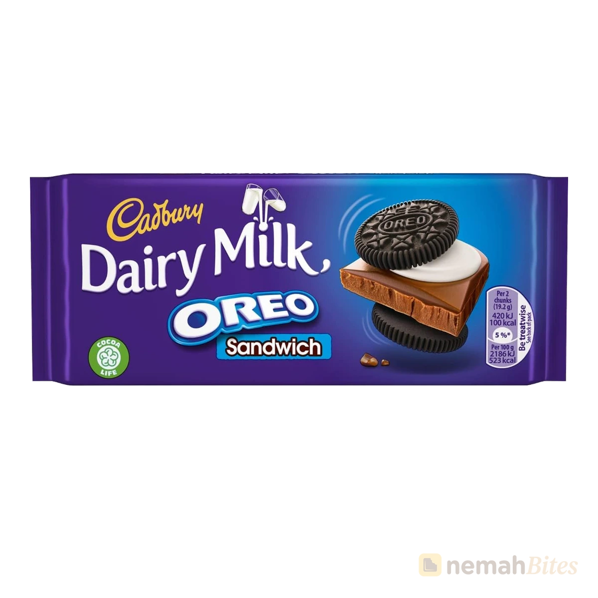 Cadbury Dairy Milk Oreo Chocolate 96g Sandwich