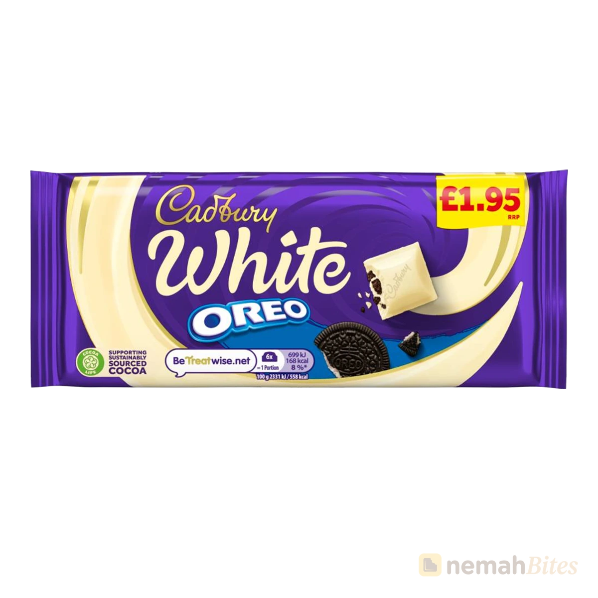 Cadbury White Oreo Chocolate 120g