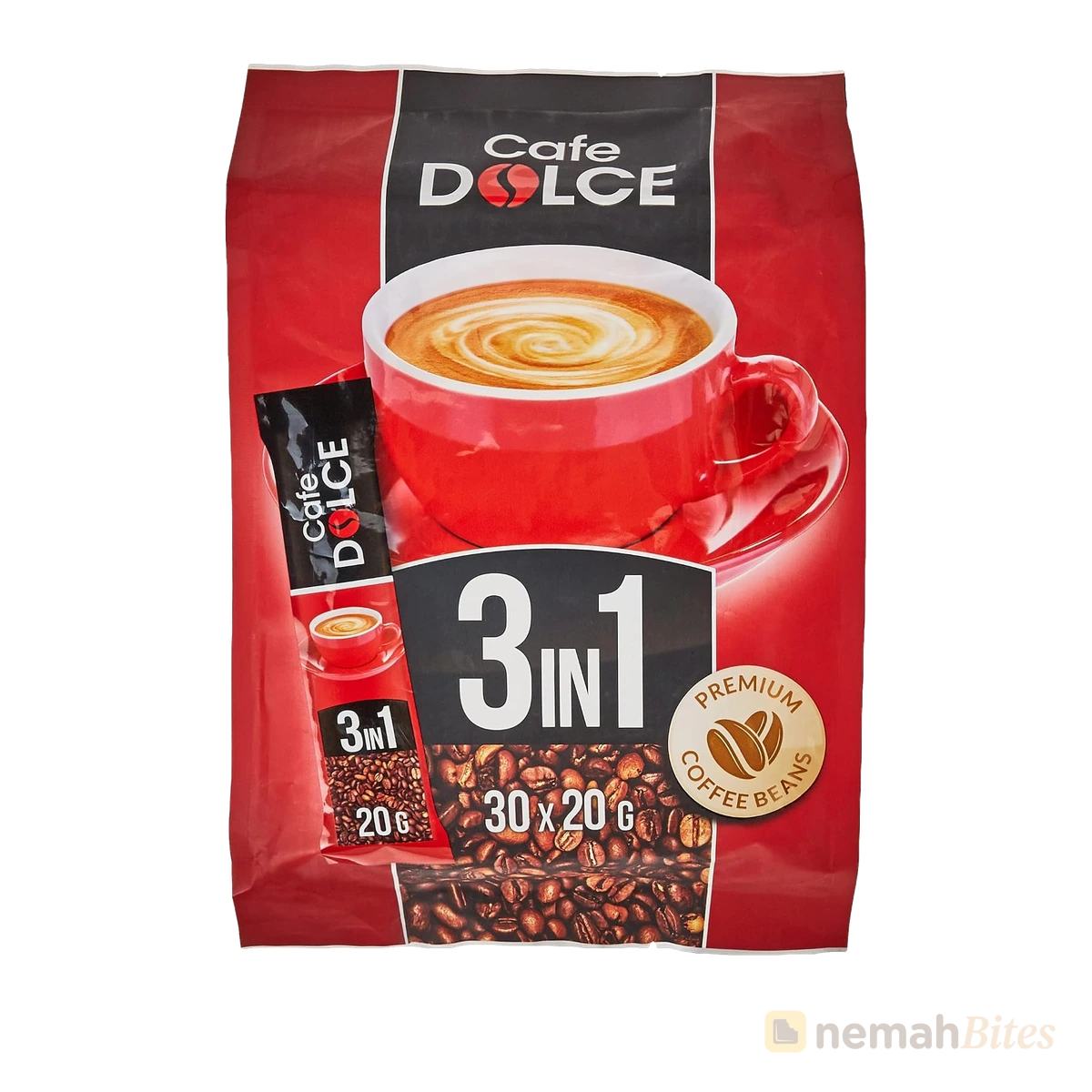 Cafe Dolce 3 in 1 Coffee 30X20 600g Cafe Dolce 3 in 1 Coffee 30X20 600g