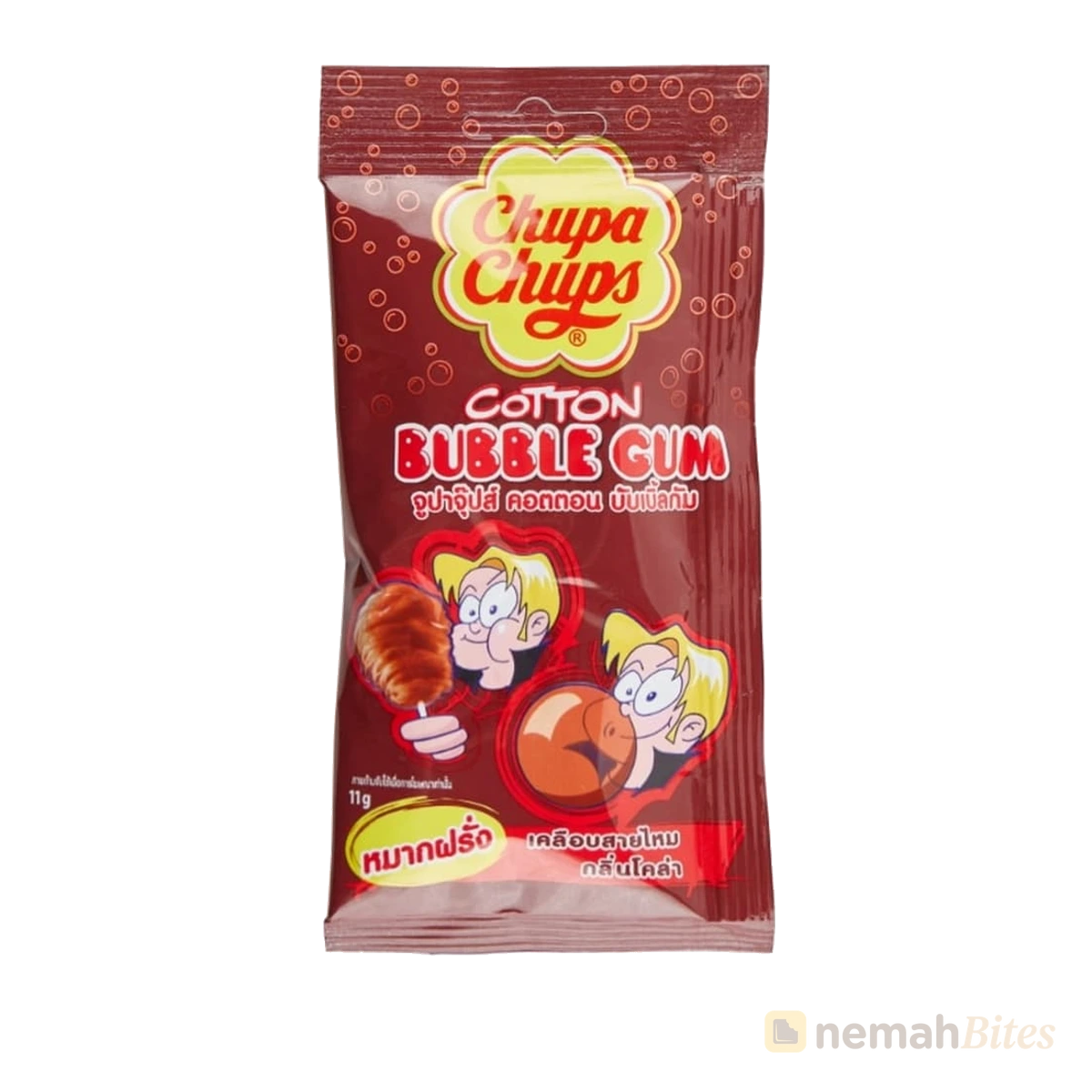 Chupa Chups Bubble Gum 11g Cola Flavour