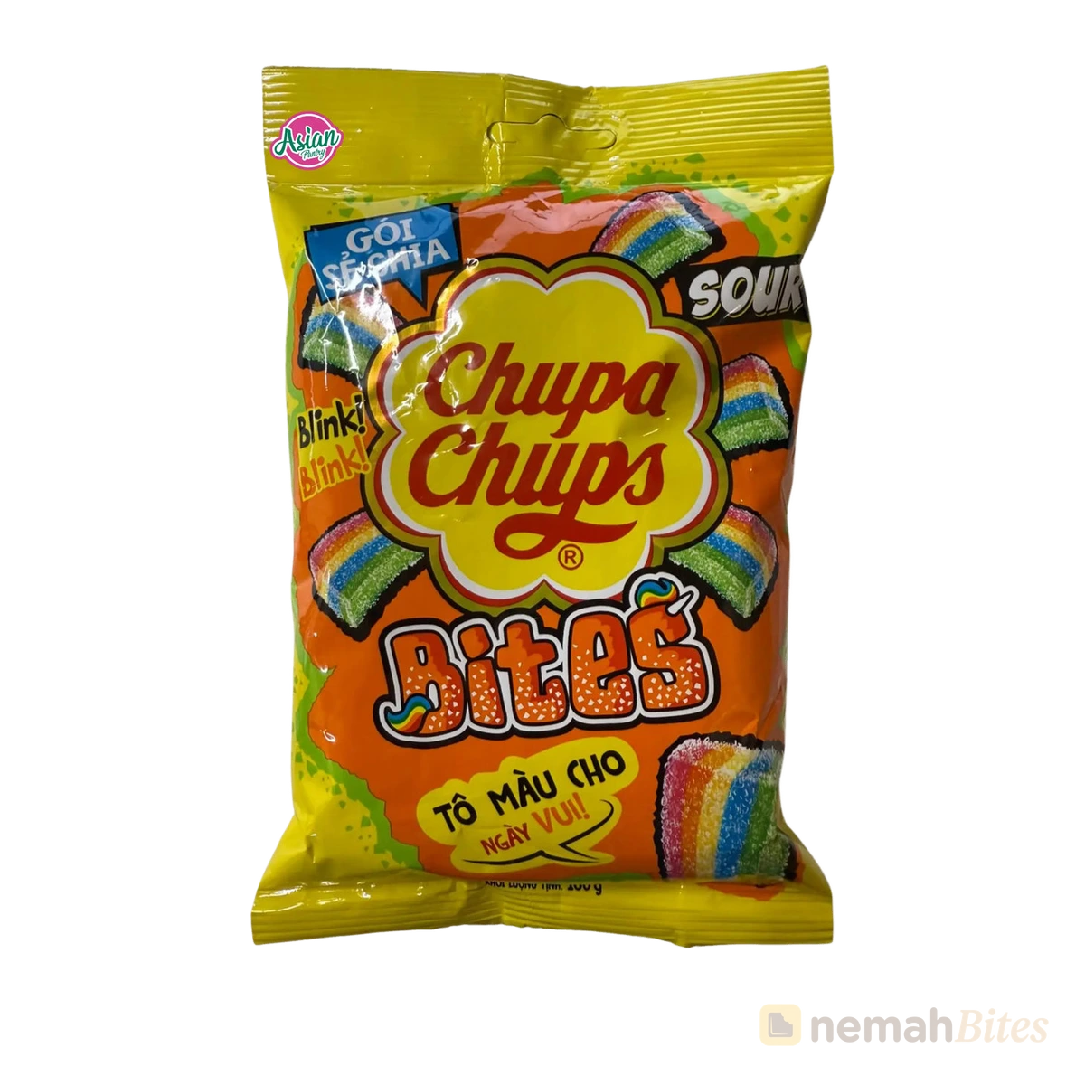 Chupa Chups Gum 160g Sour Bites