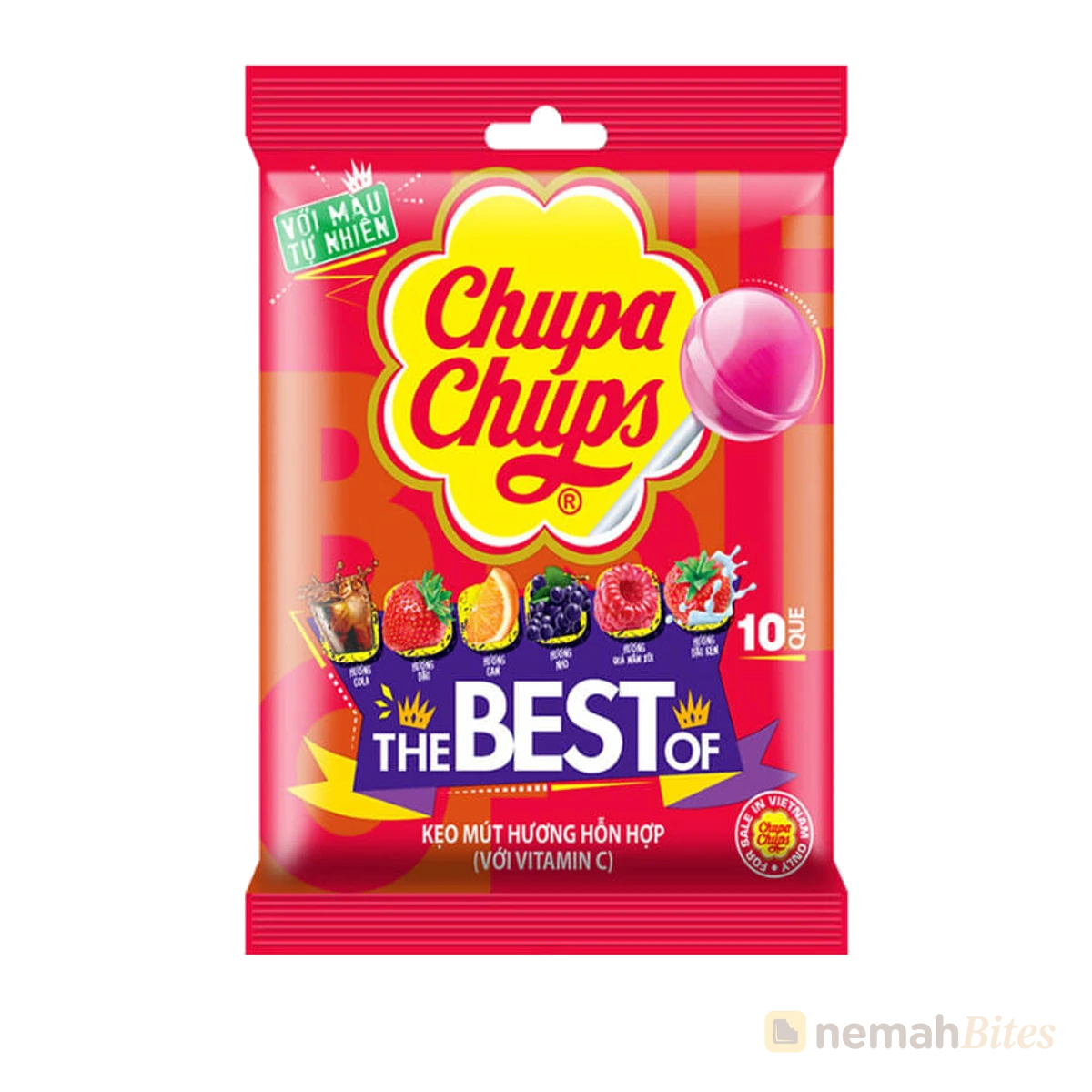Chupa Chups Lolipop 93g The Best of