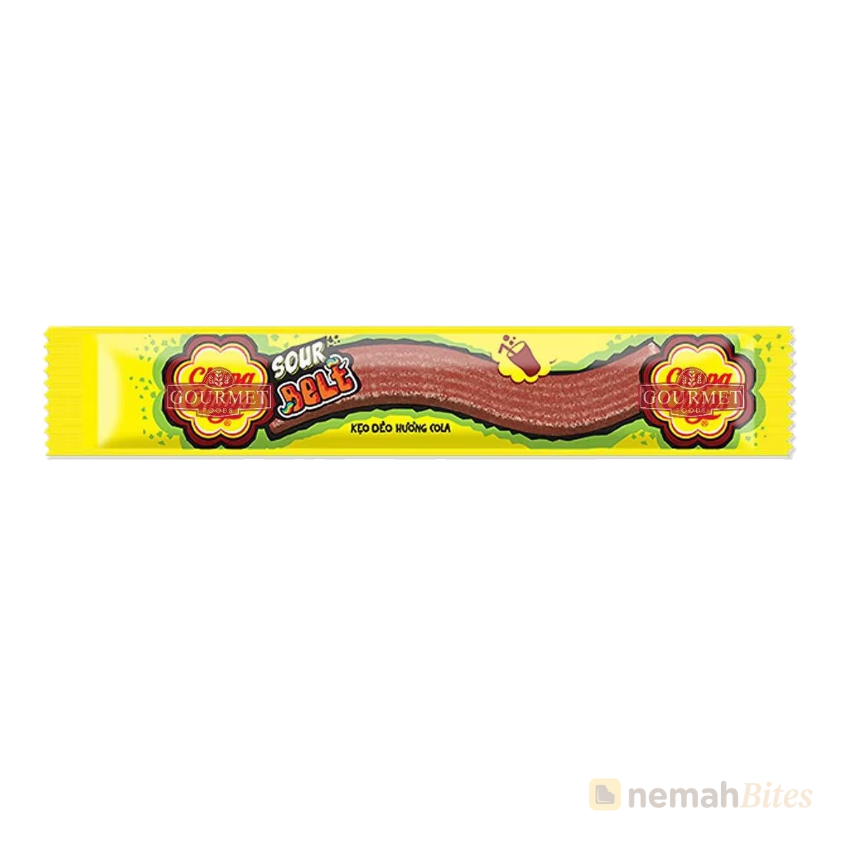 Chupa Chups Sour Belt Cola Flavour Soft Candy 9g