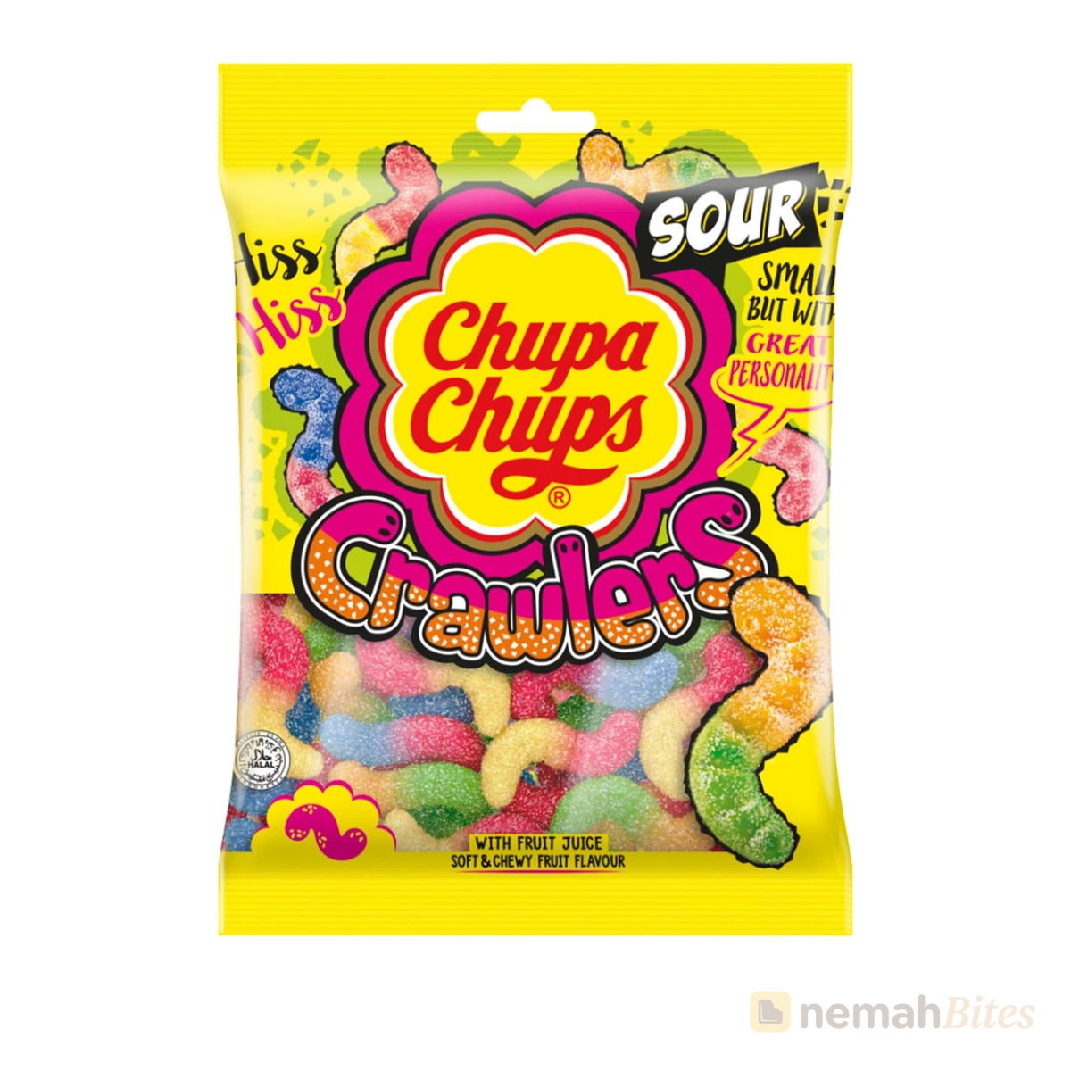 Chupa Chups Sour Crawlers 90g