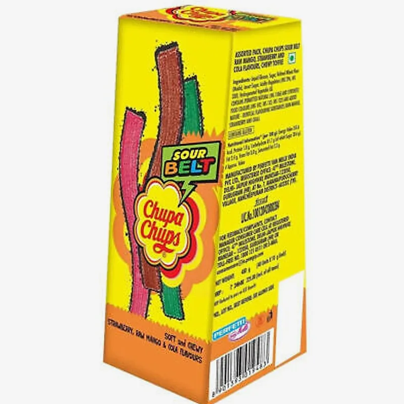 Chupa Chups Tangy Belt Soft Candy 9g Tamarind Flavour
