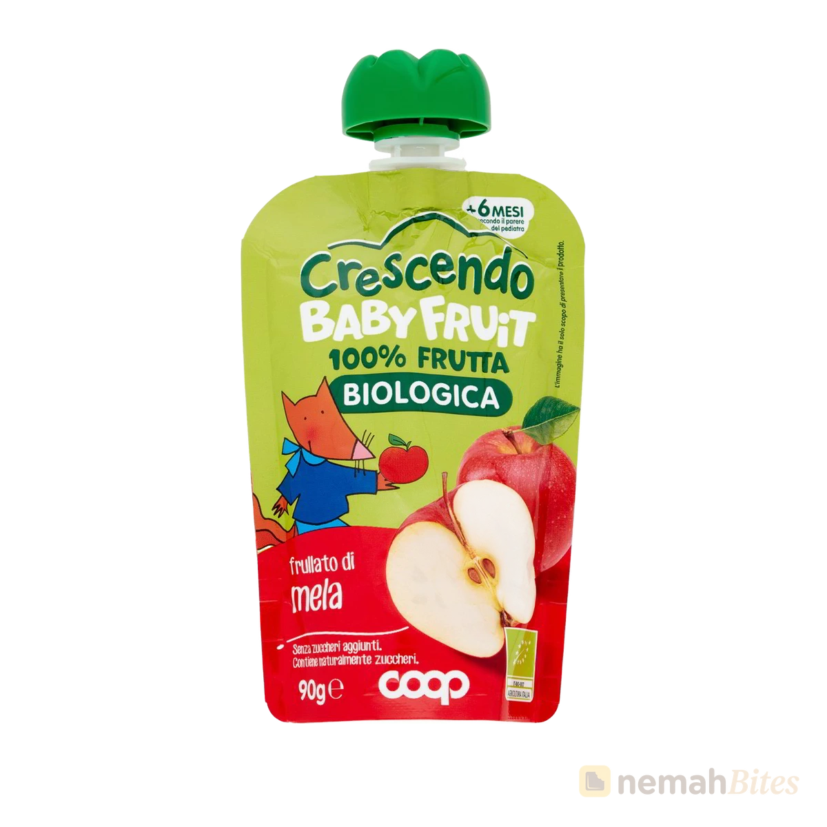 Crescendo Baby Fruit Biologica 90g All Flv