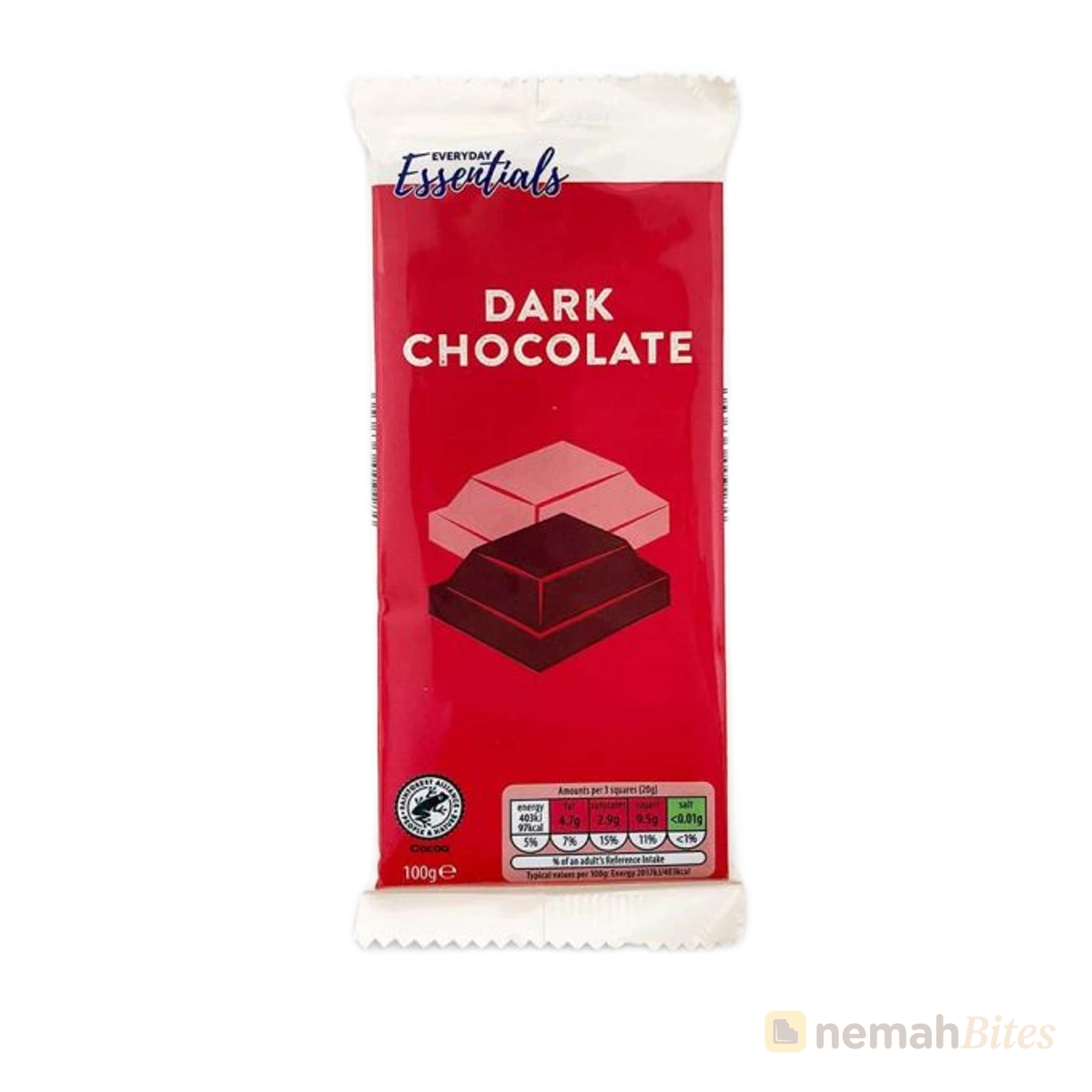 Essential Dark Chocolate All Flavour 100g