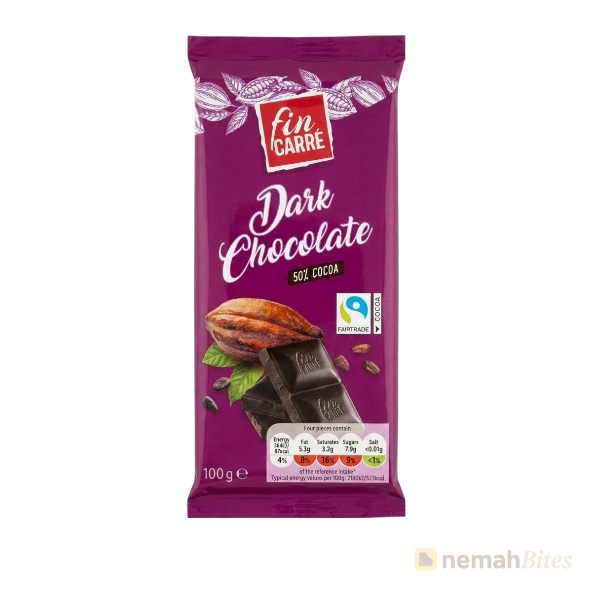 Fin Carre Dunkle Schokolade Chocolate 100g