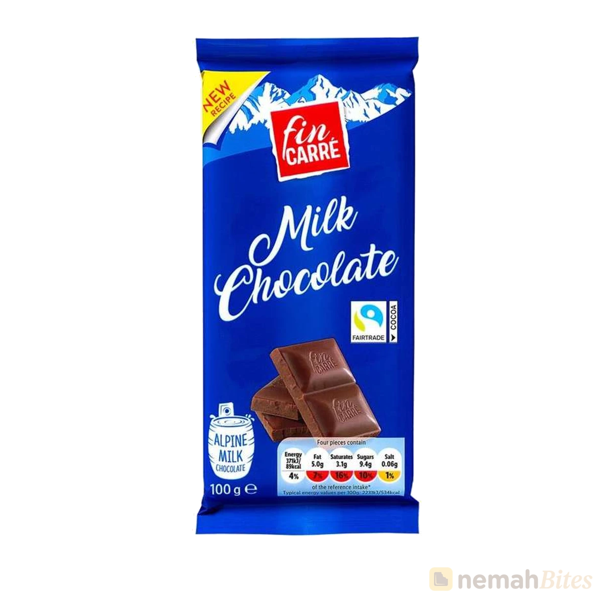Fin Carre Milk Chocolate 100g