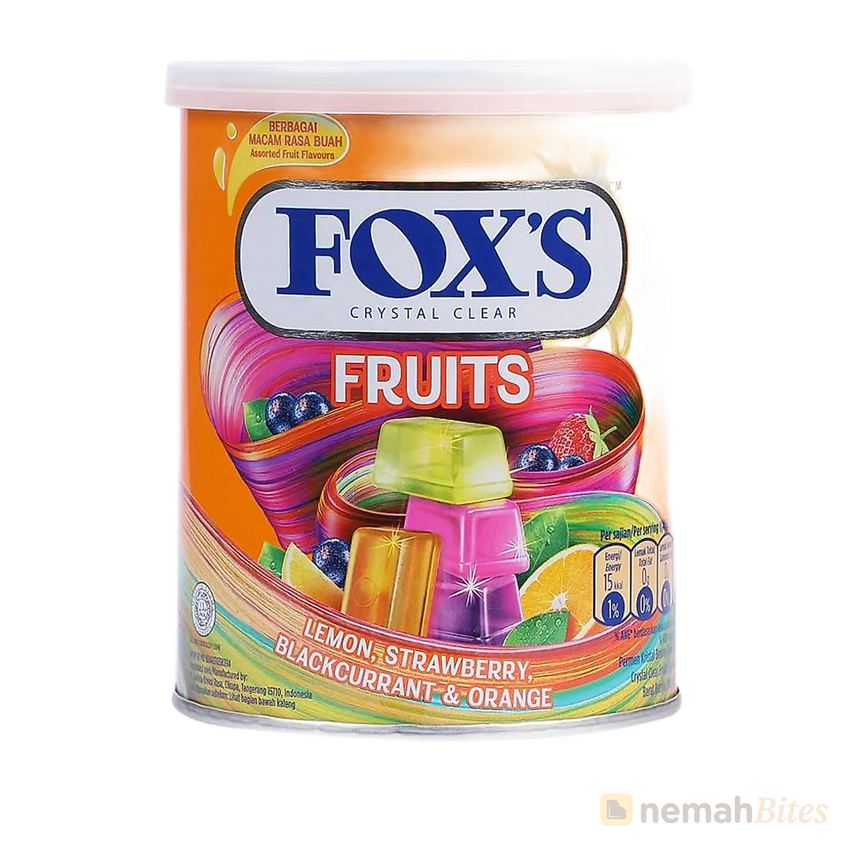 Foxs Crystal Clear 180g Fruits