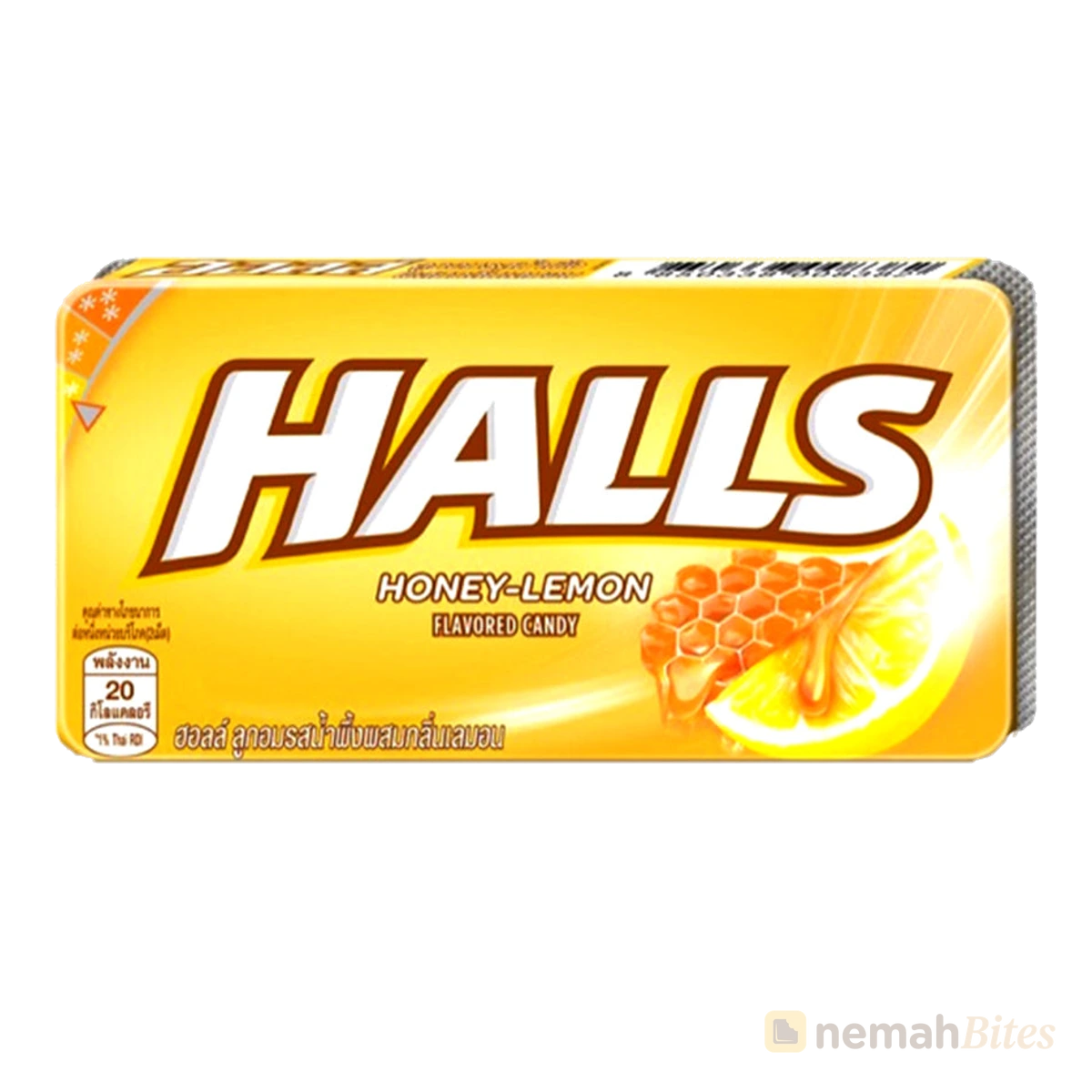 Halls Candy 22.4g Honey Lemon Flv.