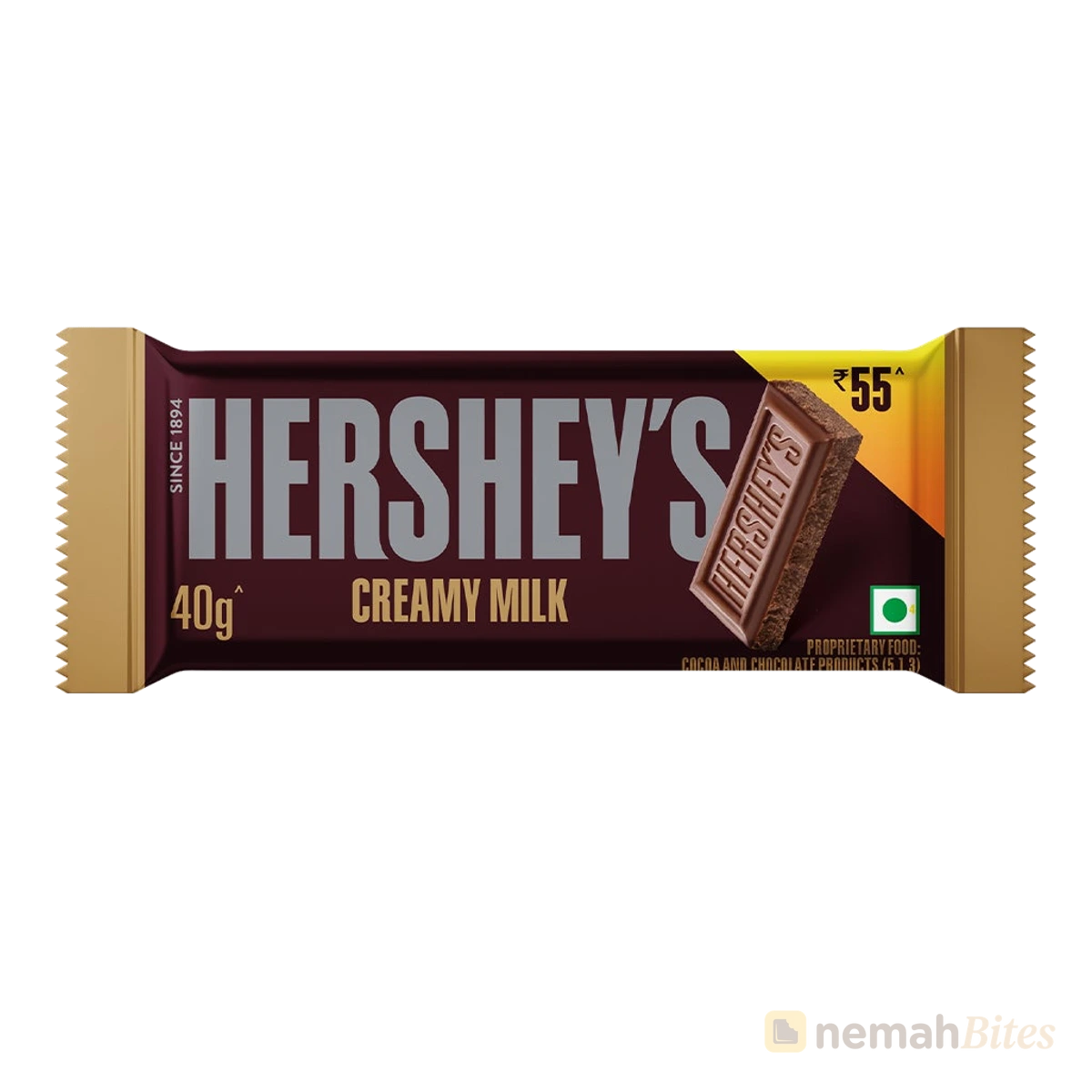 Hershey’s Chocolate Bar 40g Milk Choco.