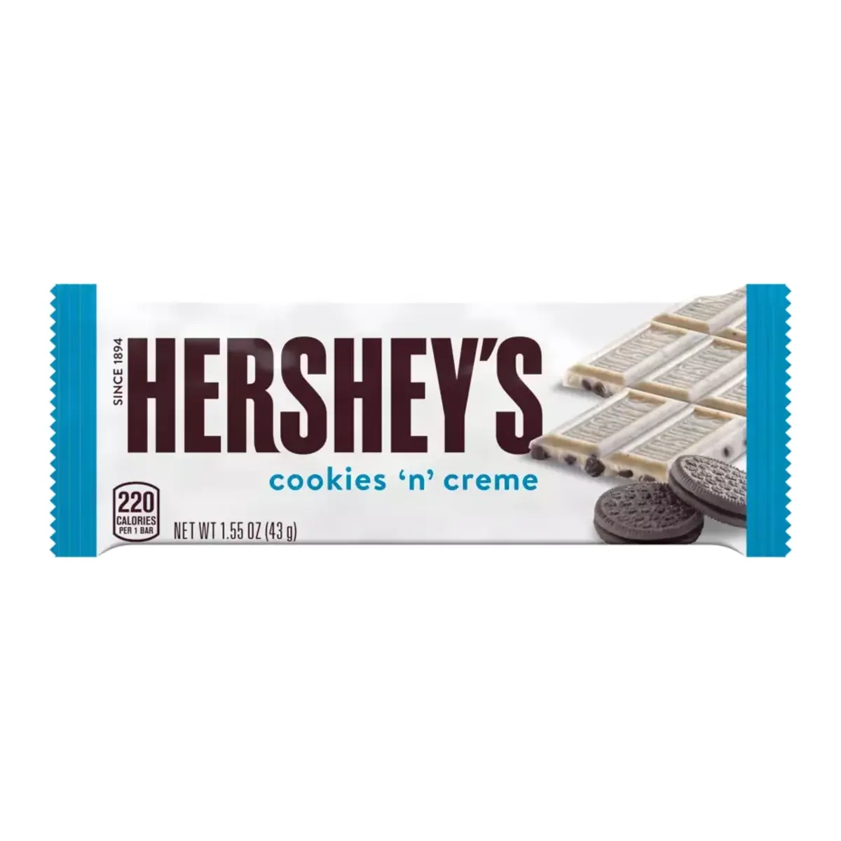 Hershey’s Cookies N Creme Chocolate 43g