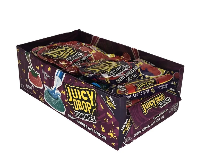 Juicy Drops Chewy Fruit Candy 17.5g All Flv