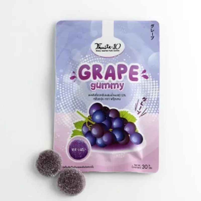 Juicy Drops Grape Chewy 17.5g