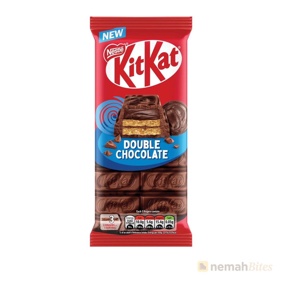 KitKat Chocolate Bar 99g Double Chocolat
