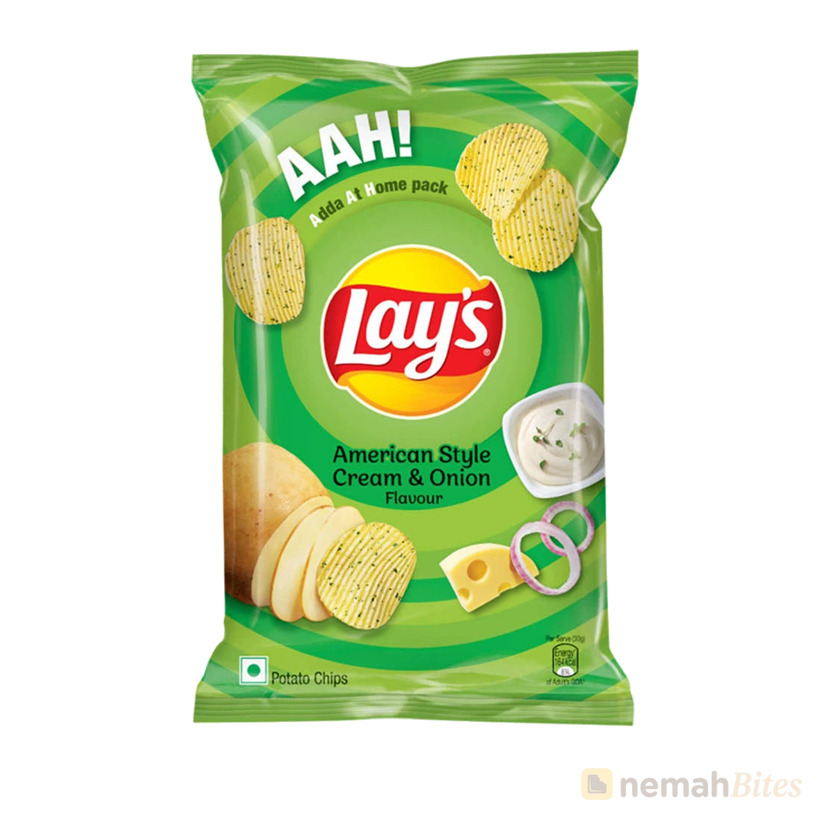 Lay’s Chips 82g Cream & Onion Pkt
