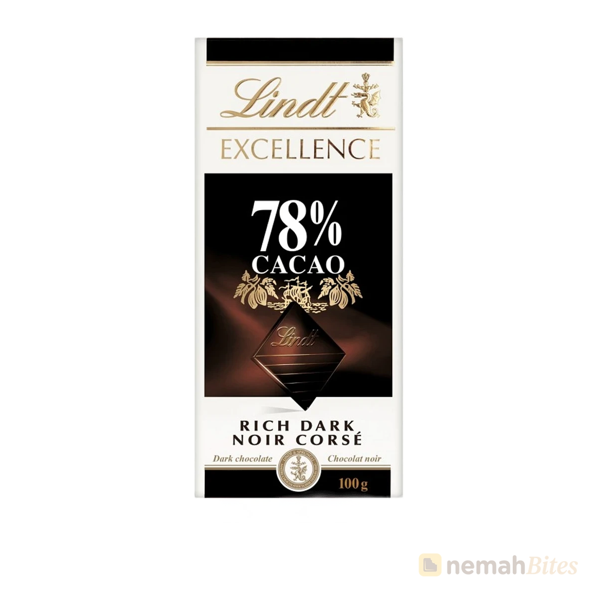 Lindt Chocolate bar 100g 78% Cacao
