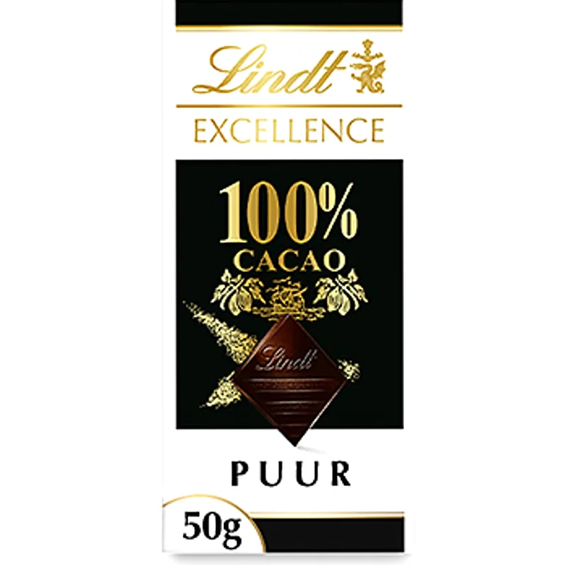 Lindt Chocolate Bar 100g Cacao 100%