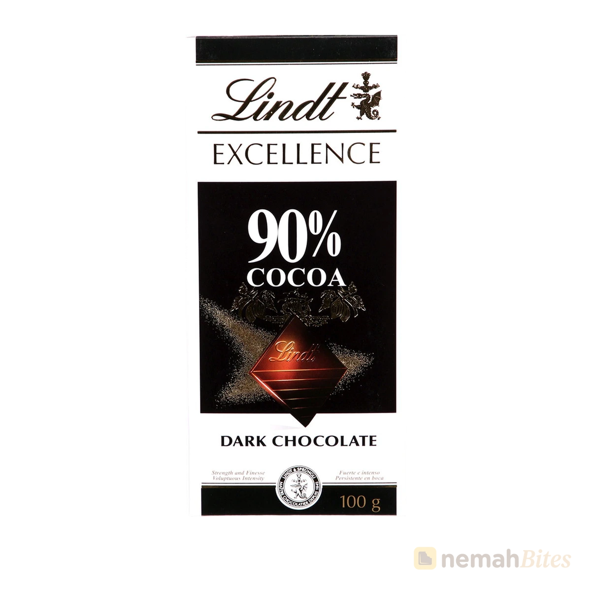 Lindt Chocolate Bar 100g Cocoa 90%