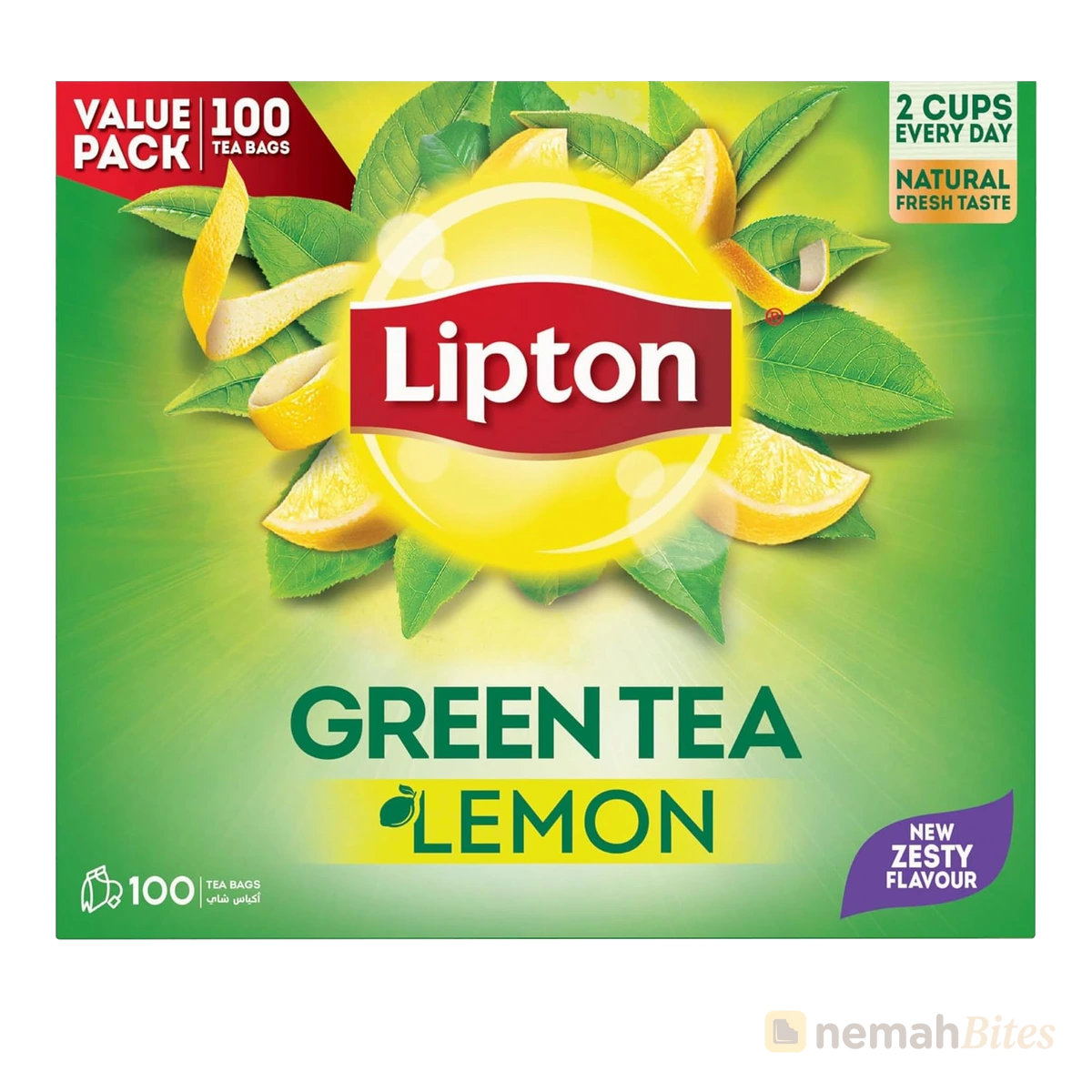 Lipton Green Tea Lemon 100 Tea Bags Lipton Green Tea Lemon 100 Tea Bags