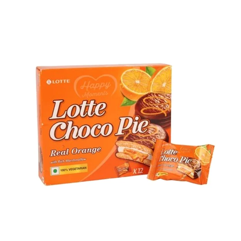 Lotte Lotte Choco Pie 25g Real Orange