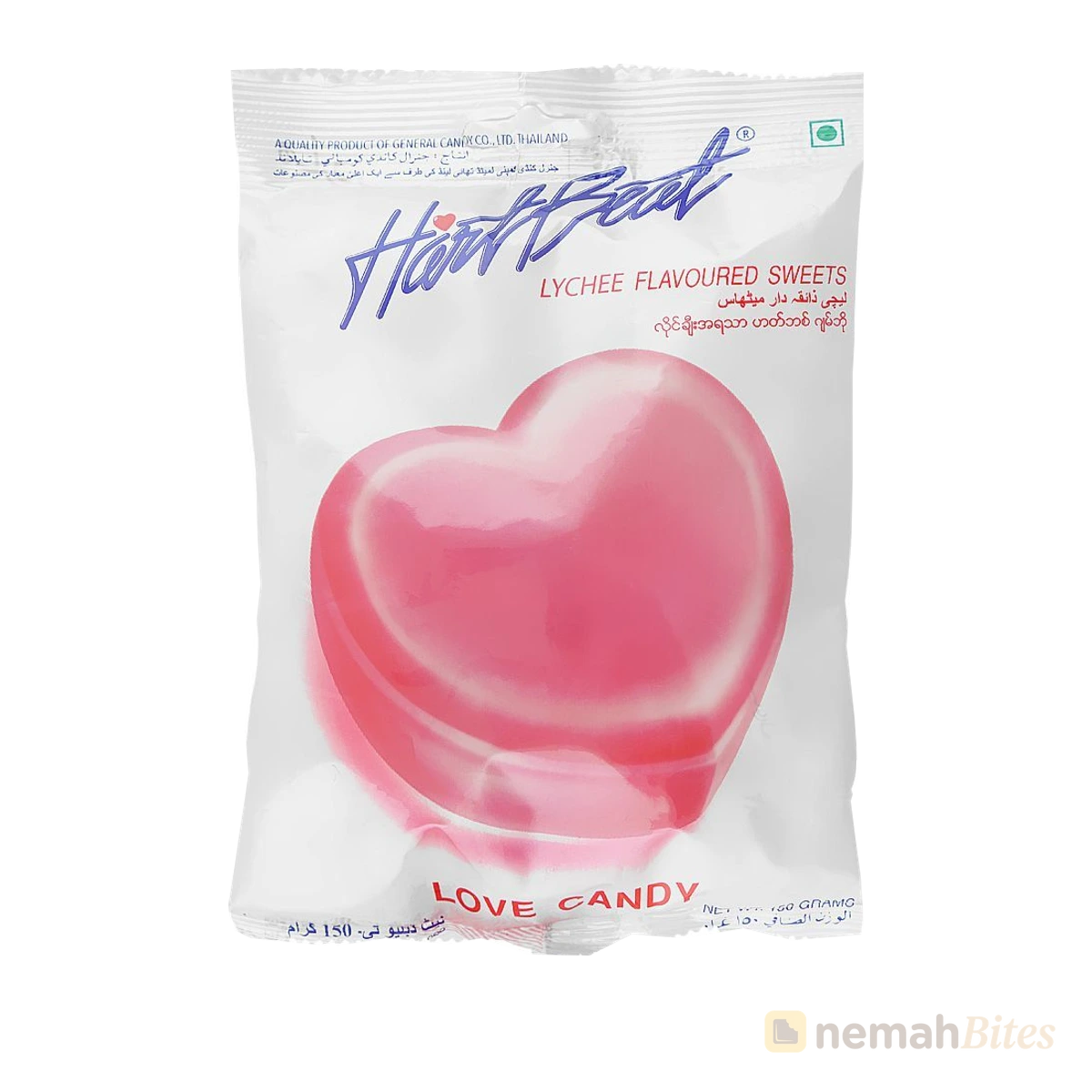 Love Candy Sweetheart 150g Lychee Love Candy Sweetheart 150g Lychee