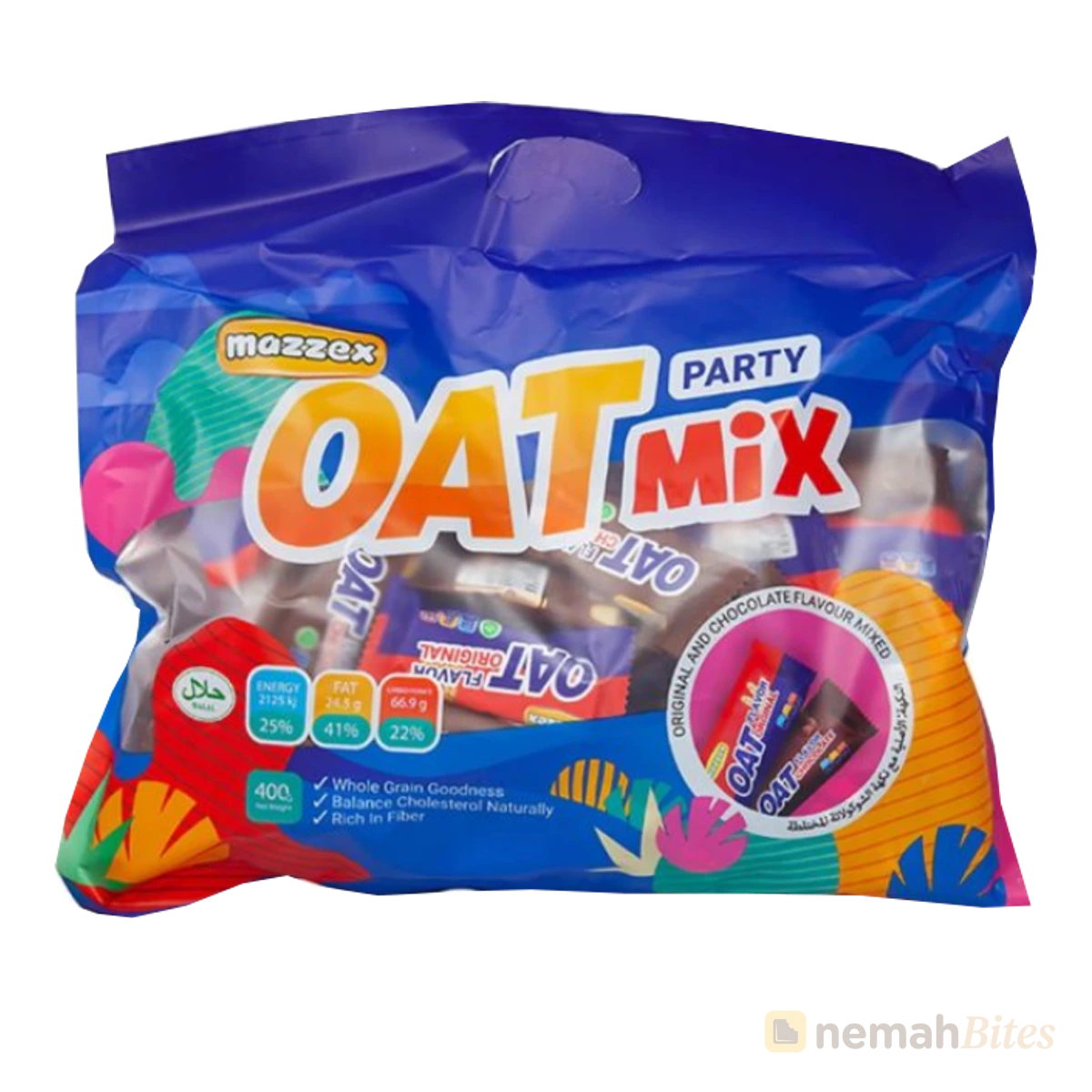 Mazzex Chocolate Oat 400g Mix Party Pouch